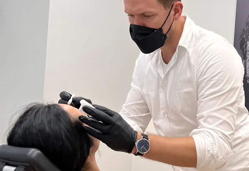 Behandlung mit Botox